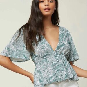 O’Neill beachy top size small